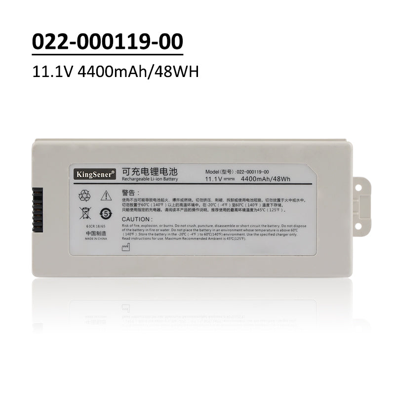 022-000118-00 022-000119-00 Rechargeable Li-ion Battery For NC10 NC10A NC12A  NC8A  Patient Monitor battery