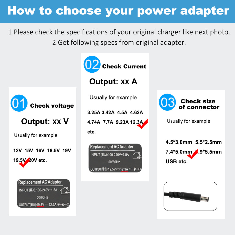 19.5V-12.3A-7.4X5.0mm-240W-Laptop-Charger
