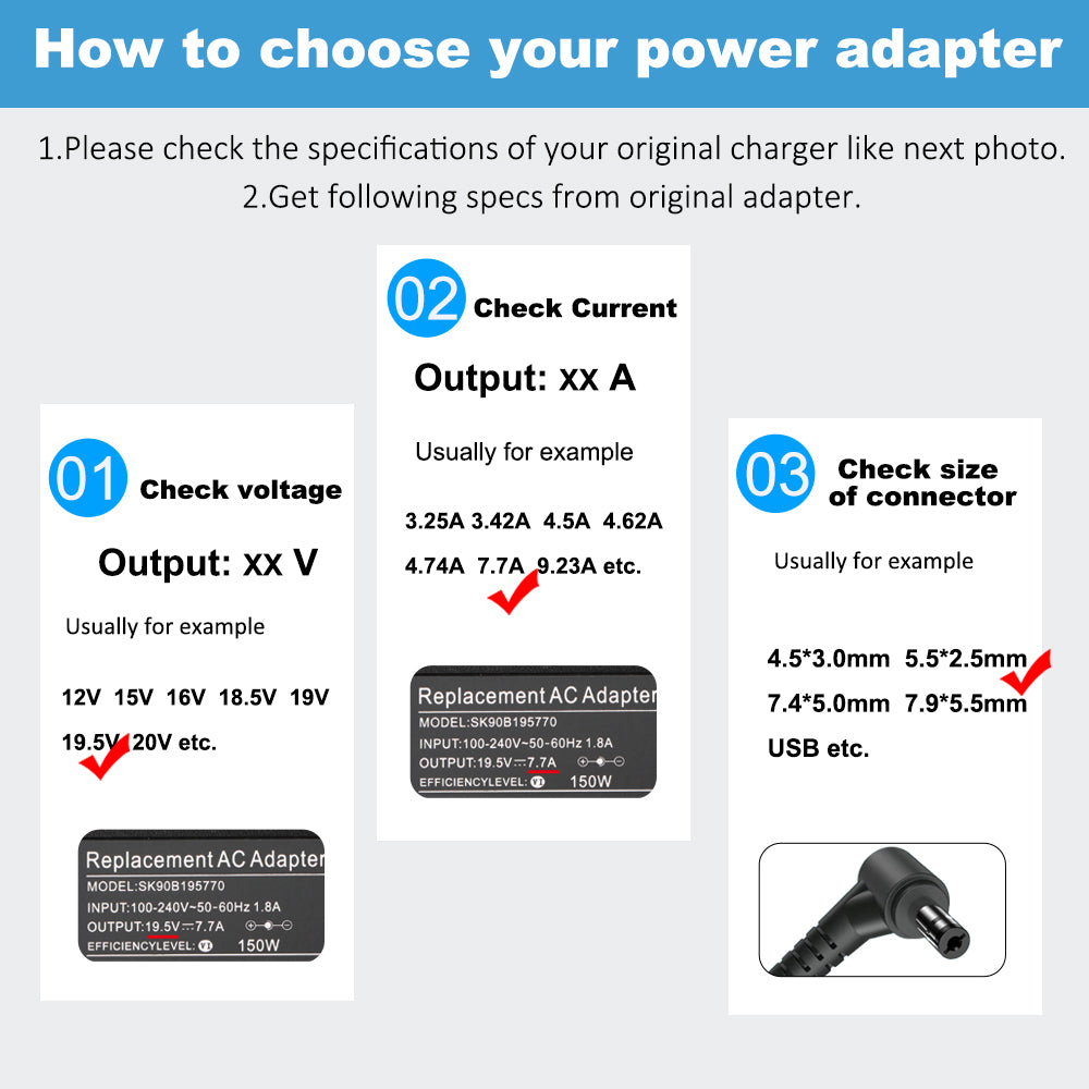 19.5V-7.7A-Charger