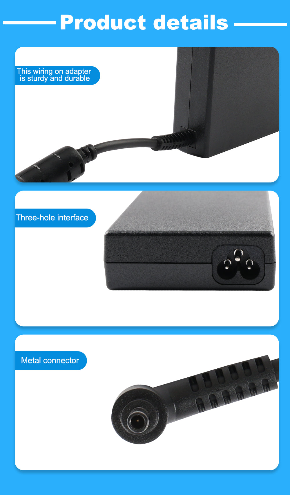 Universal 65W USB-C Type-C Laptop Power Adapter Charger