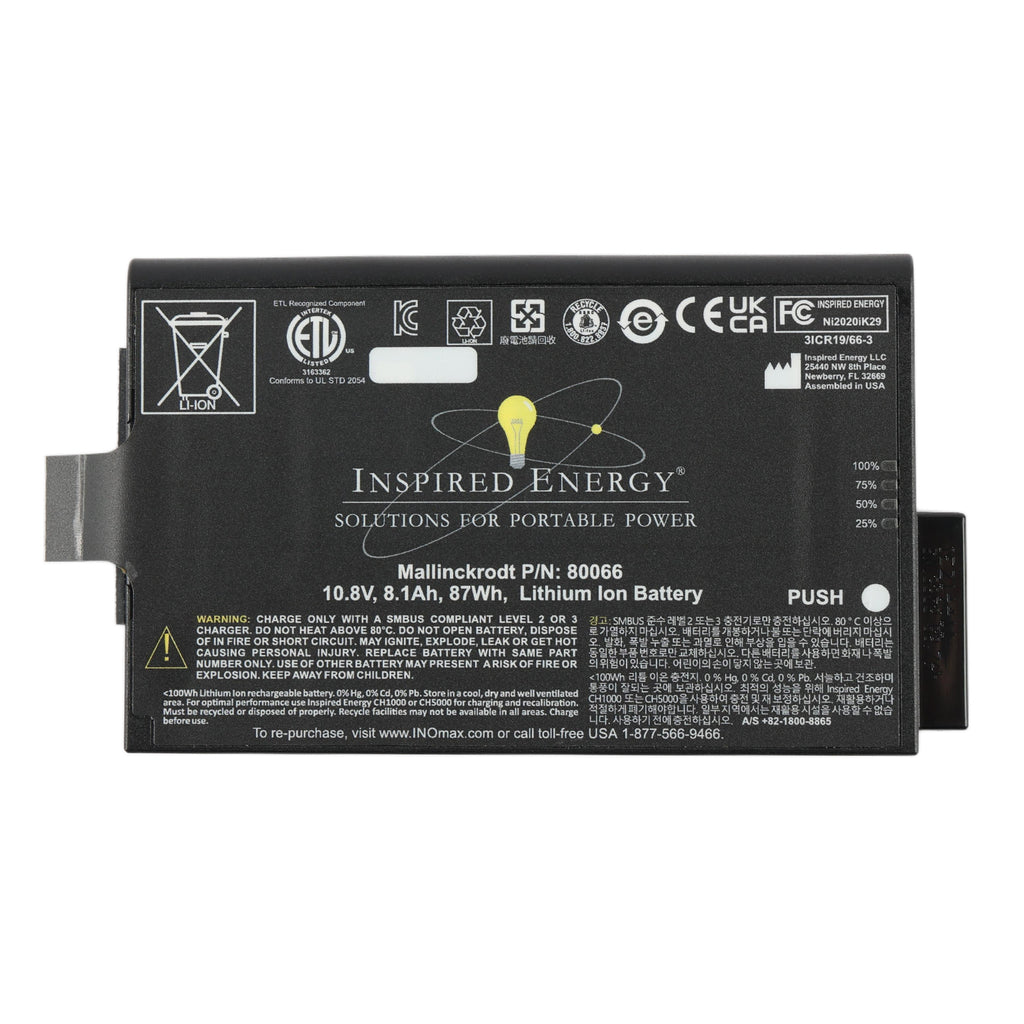 NI2020ED26 Battery for GE USM35 Ultrasonic Flaw Detector 10.8V 87Wh