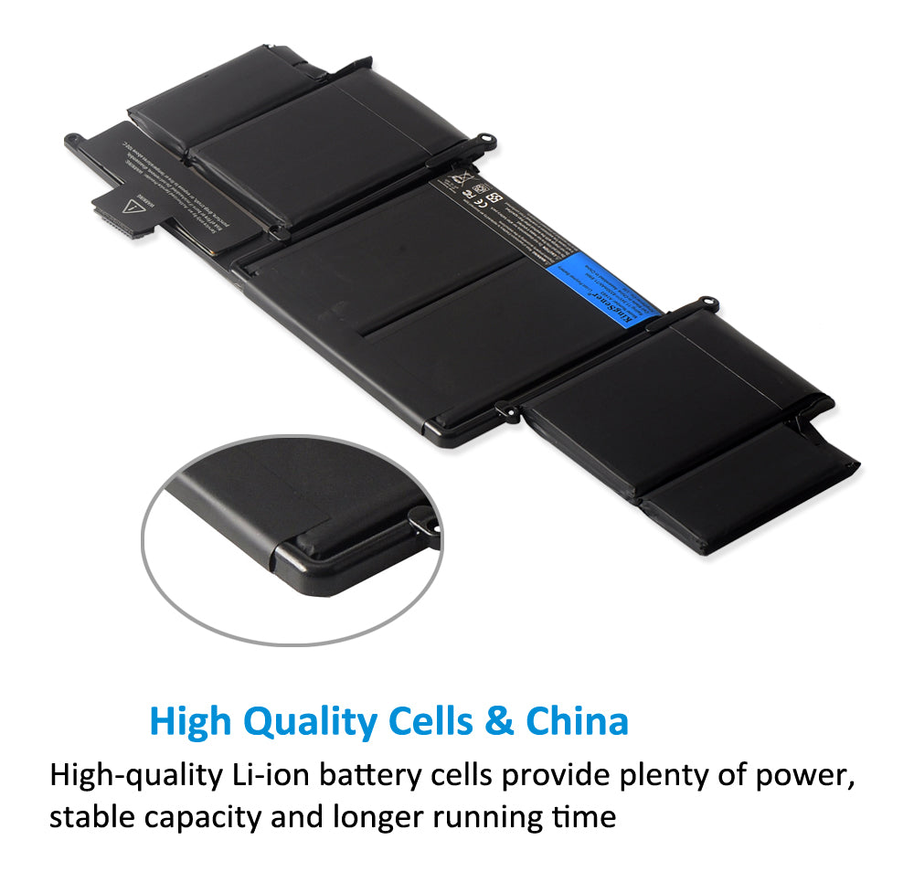 A1493 Battery for Apple A1502 ME864LL/A MacBook Pro 13 inch Retina Battery-Only for Late 2013 Mid 2014 Version | KingSener