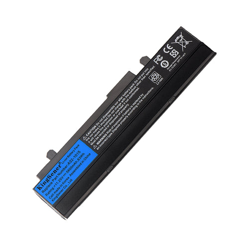 A32-1015 Laptop Battery for ASUS Eee PC 1015, 11.25V 63Wh, diagonal view with mounting tabs.