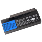 A42-G73 Laptop Battery for ASUS G73, 14.4V 74Wh, L-shaped black pack with multi-color label.