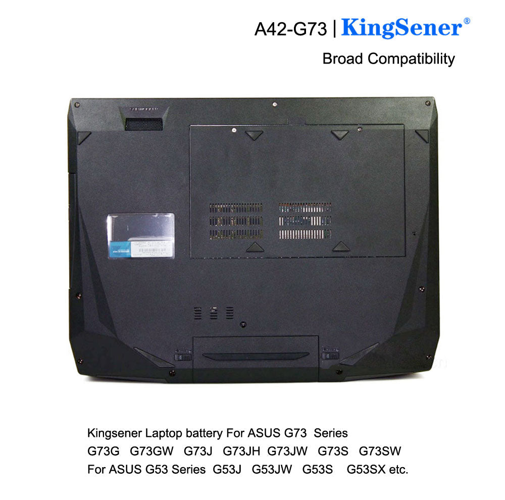 Bateria Kingsener A42-G73 para laptop, estoque nos EUA, para ASUS g53 g53s g53j g53jw g53sx g73 g73s g73j g73jh g73jq g73jw g73jx