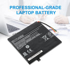 AP14A8M professional-grade tablet battery for Acer Aspire Switch 10, Li-ion 3.8V 22Wh, office working scene with notebook