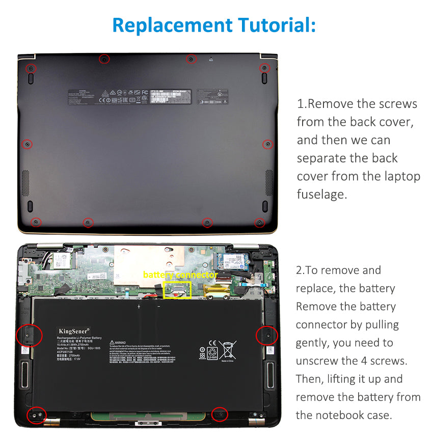 ACER-SQU-1605-15.4V-2700mAh-Laptop-Battery