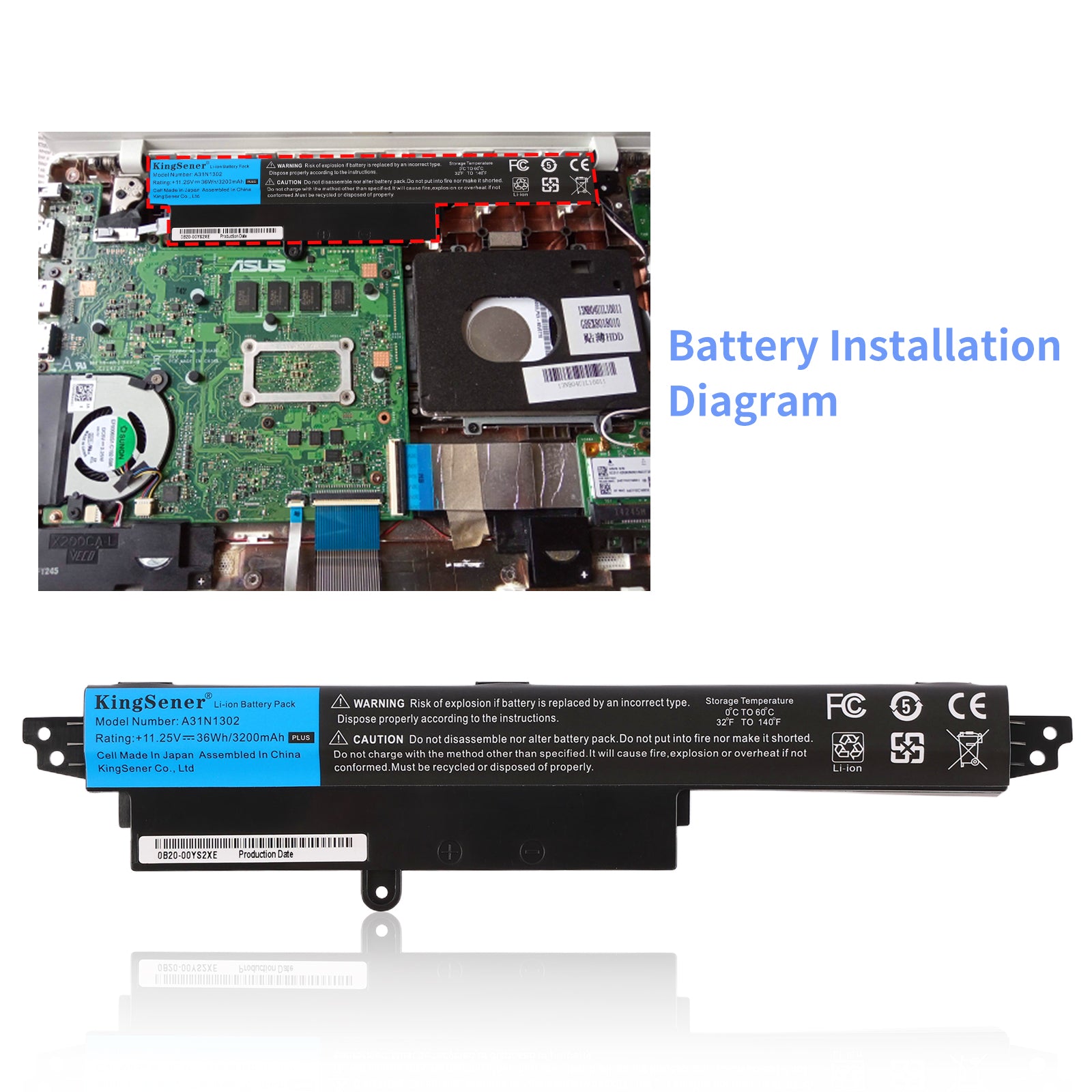 ASUS-A31N1302-11.25V-36Wh-Laptop-Battery
