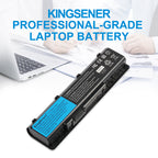 A32-N55 Replacement Laptop Battery for ASUS N55SF N45 N75, 10.8V 56WH, top view of the black casing and labels.