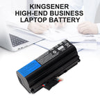 A42N1403 Replacement Laptop Battery for ASUS ROG G751 JY, 15V 88WH, view of the multi-colored wires and white connector.