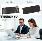 LUSONBAY AP15O5L Laptop Battery For Acer Swift 5 SF515-51T Series 53.9WH 11.55V - Front and back of the battery
