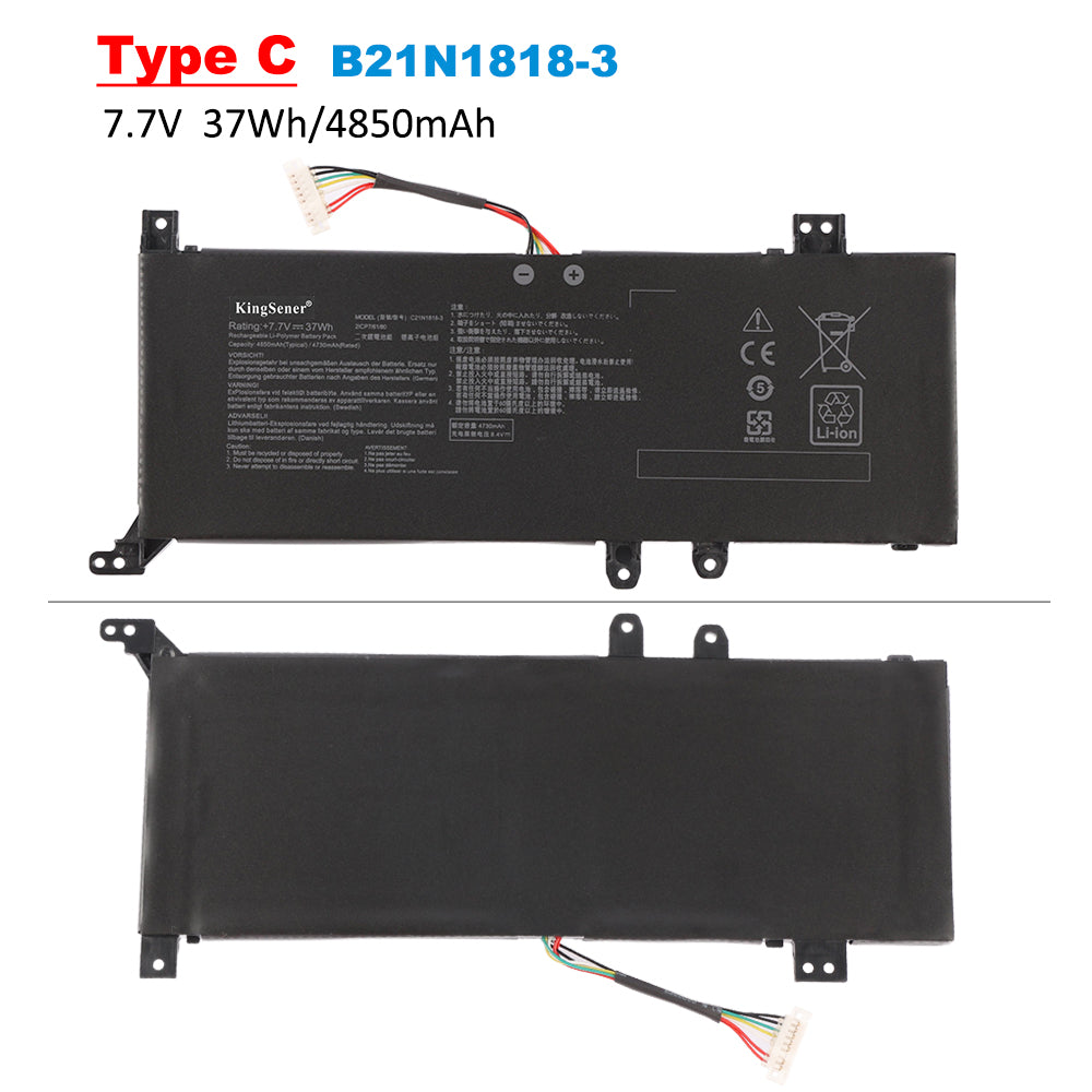 ASUS-B21N1818-3-7.7V-37Wh-Laptop-Battery