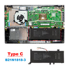 ASUS-B21N1818-3-7.7V-37Wh-Laptop-Battery