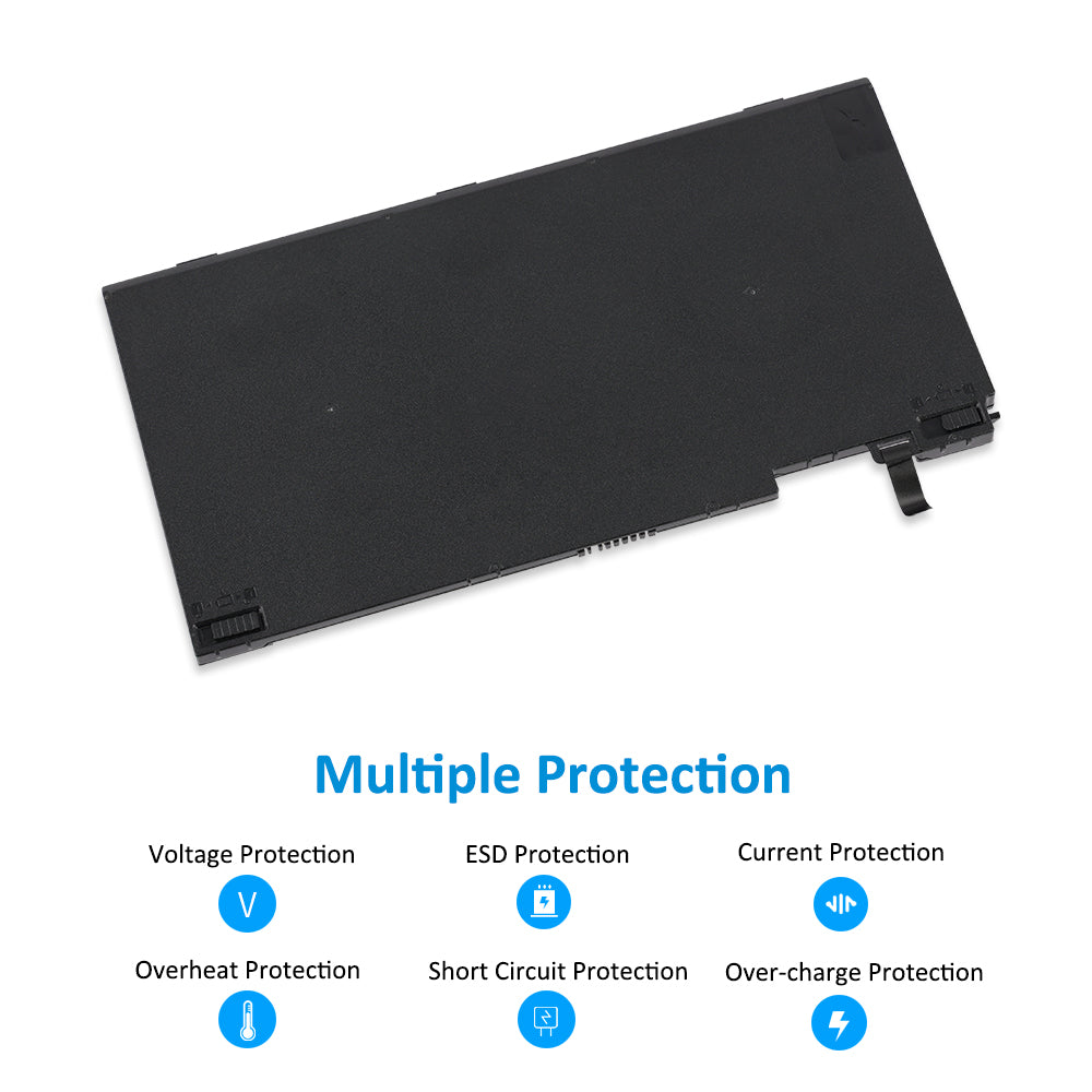 B31N1507 Laptop Battery for ASUS B8430UA, 11.4V 48Wh, detailed view of seven mounting tabs and white connector.