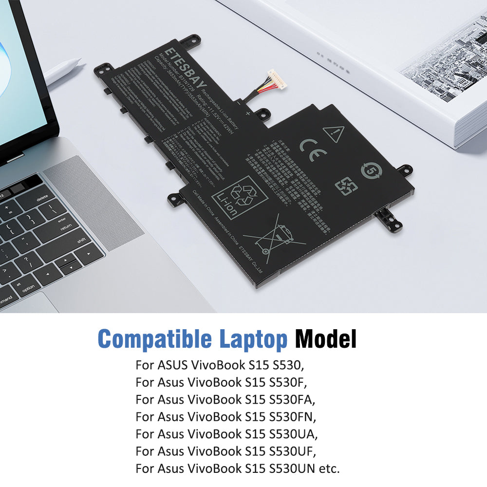 ASUS-B31N1729-42Wh-Laptop-Battery