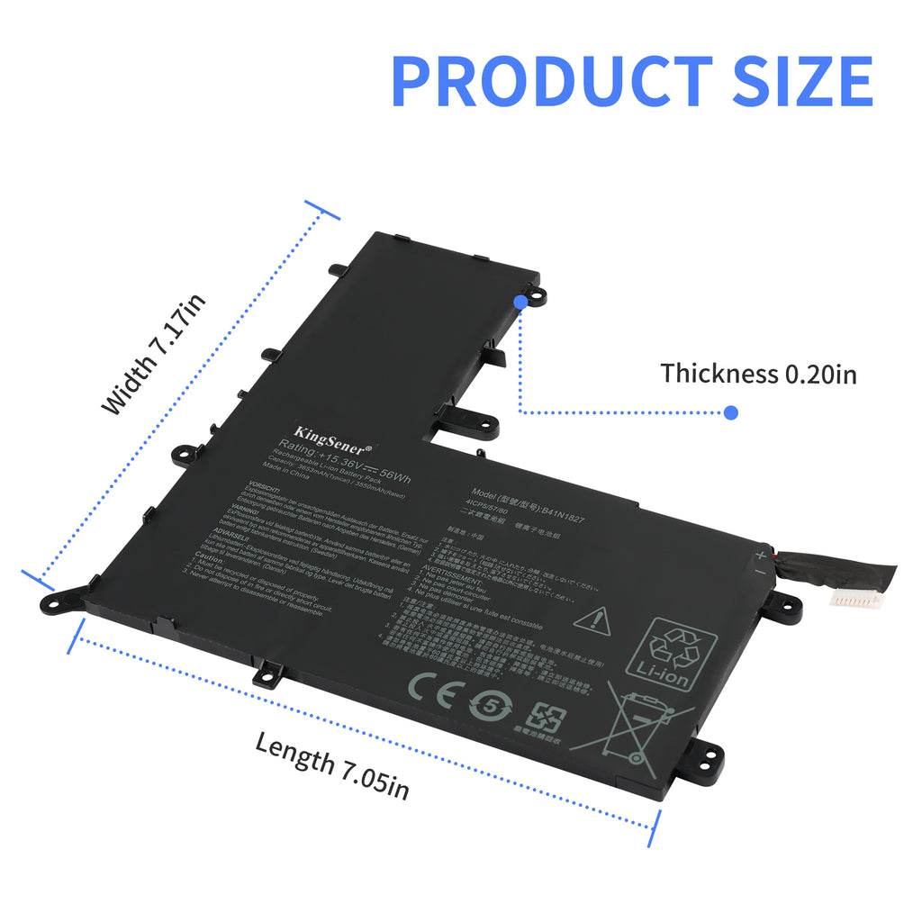ASUS-B41N1827-15.36V-56Wh-Laptop-Battery