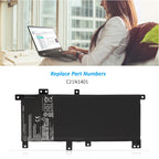 Bateria para laptop Asus série F454L F454LJ F454LJ5200 F454LI F454LI5010