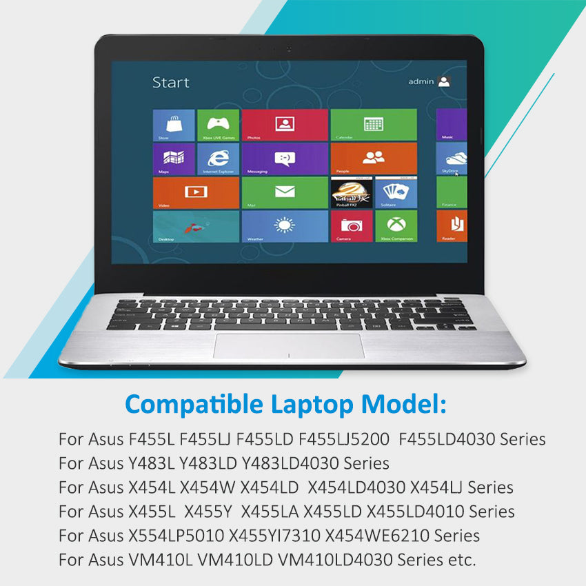 Bateria para laptop Asus série F454L F454LJ F454LJ5200 F454LI F454LI5010
