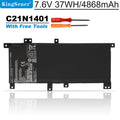 Asus X454L X455L X455Y X455LA Battery Replacement C21N1401 37Wh