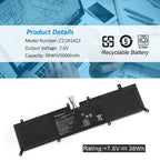 C21N1423 Laptop battery For ASUS X302L X302LJ X302LA R301LA F302LJ F302U X302LJ-R4073/R4036H 7.6V 38WH | KingSener