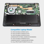 C31N1620 Laptop Battery for ASUS ZenBook UX430, 11.55V 50Wh, close-up of white 8-pin female connector.