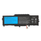 C31N1811 replacement battery for ASUS Zenbook 14 UX433FN Deluxe14, 11.55V 50Wh 4335mAh, internal battery showing mounting tabs
