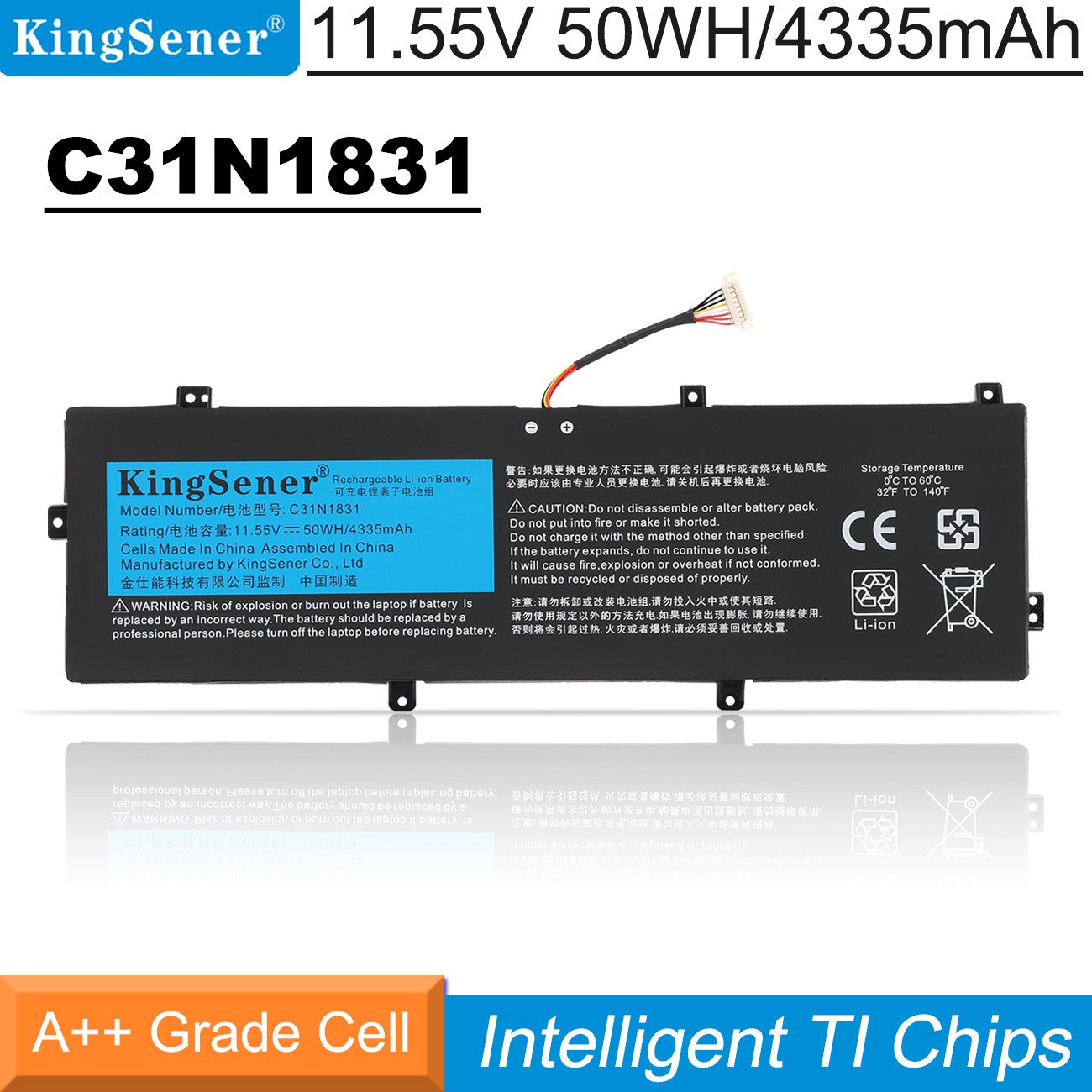 ASUS-C31N1831-11.55V-50WH-Laptop-Battery