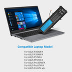     ASUS-C31N1831-11.55V-50WH-Laptop-Battery