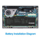 ASUS-C31N1914-11.61V-63WH-Laptop-Battery