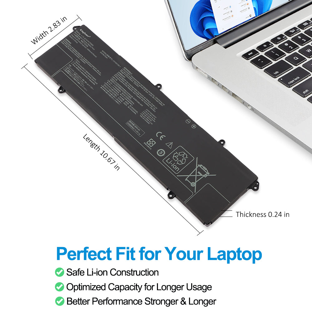 C31N2105-1 Battery For ASUS Vivobook Pro 15 OLED K6502 Vivobook Pro 14X OLED N7401 K3605