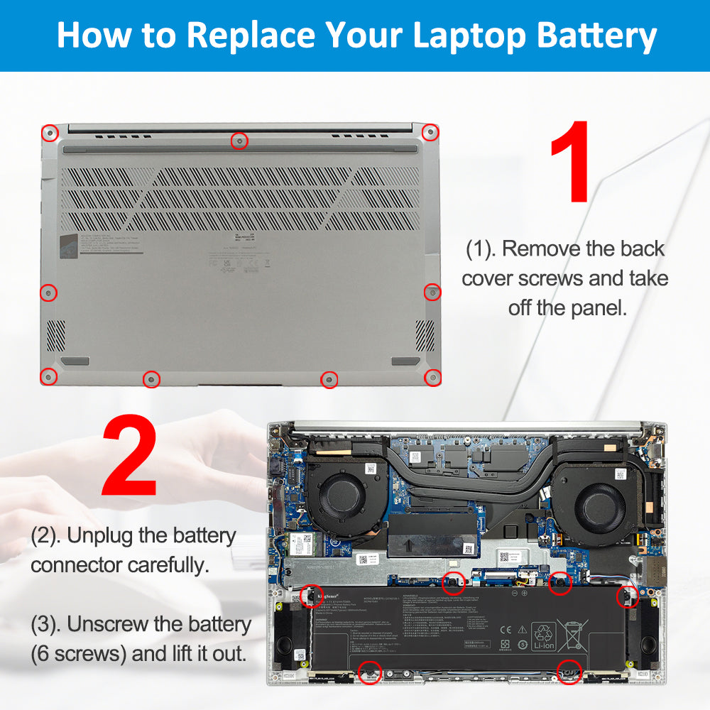 C31N2105-1 Battery For ASUS Vivobook Pro 15 OLED K6502 Vivobook Pro 14X OLED N7401 K3605