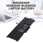 C32N1305 Laptop Battery for ASUS Zenbook UX301, 11.1V 50Wh, infographic showing multiple protection features.