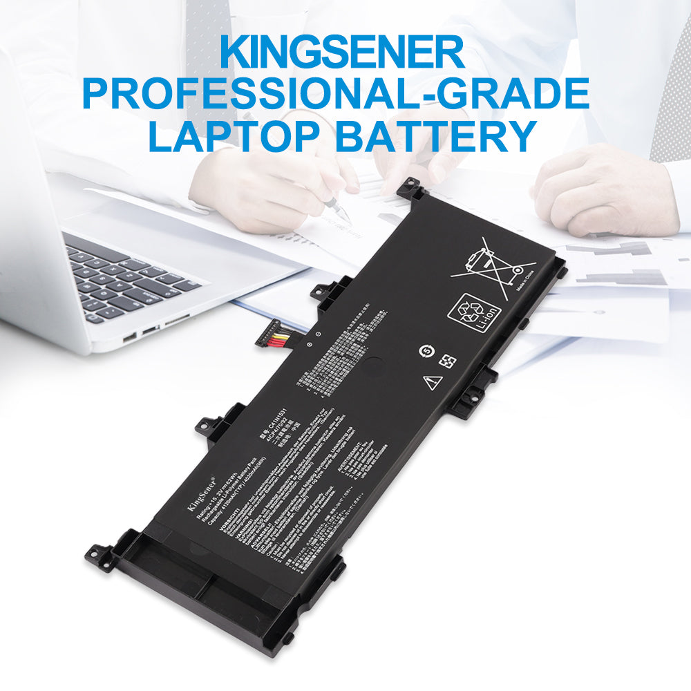 KingSener professional-grade C41N1531 replacement laptop battery 15.2V 62Wh Li-polymer for ASUS