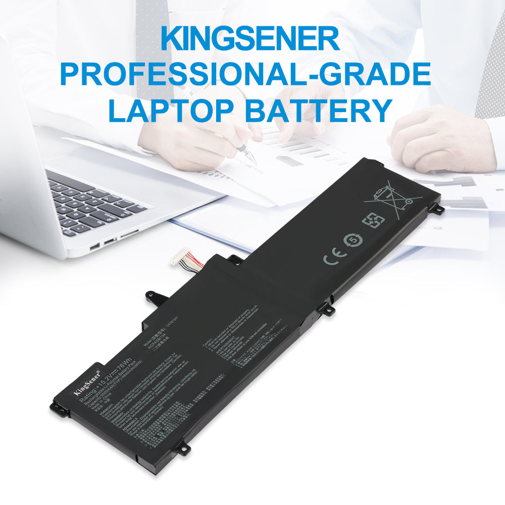 KingSener professional-grade C41N1541 replacement laptop battery 15.2V 76Wh Li-polymer for ASUS