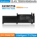 Bateria para laptop ASUS C41N1716 0B200-02770000 4ICP4/59/134