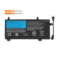 C41N1727 Replacement Laptop Battery for ASUS ROG Zephyrus GM501, 15.4V 55WH, rectangular black battery with tools.