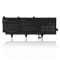 C41N1802 replacement battery for Asus ROG Zephyrus S GX701GW GX701GX, Li-ion 15.4V 76Wh 4935mAh, full label view with connector