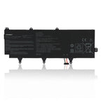 C41N1802 replacement battery for Asus ROG Zephyrus S GX701GW GX701GX, Li-ion 15.4V 76Wh 4935mAh, full label view with connector