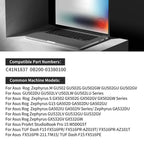LUSONBAY C41N1837 Laptop Battery For Asus TUF Dash F15 FX516PR FX516PR-AZ019T FX516PE - Compatible Laptop Model
