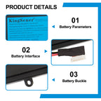 ASUS-C41N1837-15.4V-76Wh-Laptop-Battery