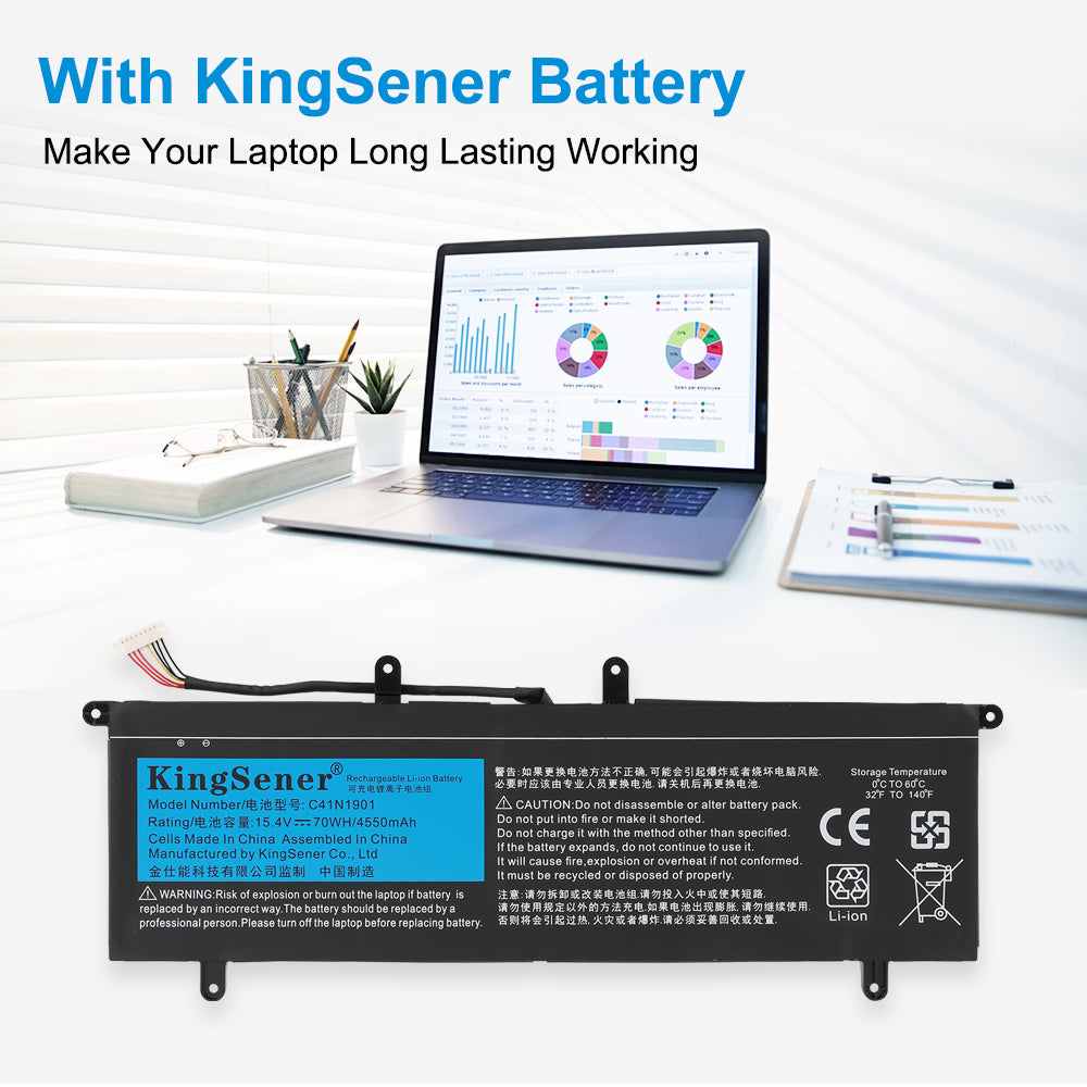 ASUS-C41N1901-15.4V-70Wh-Laptop-Battery