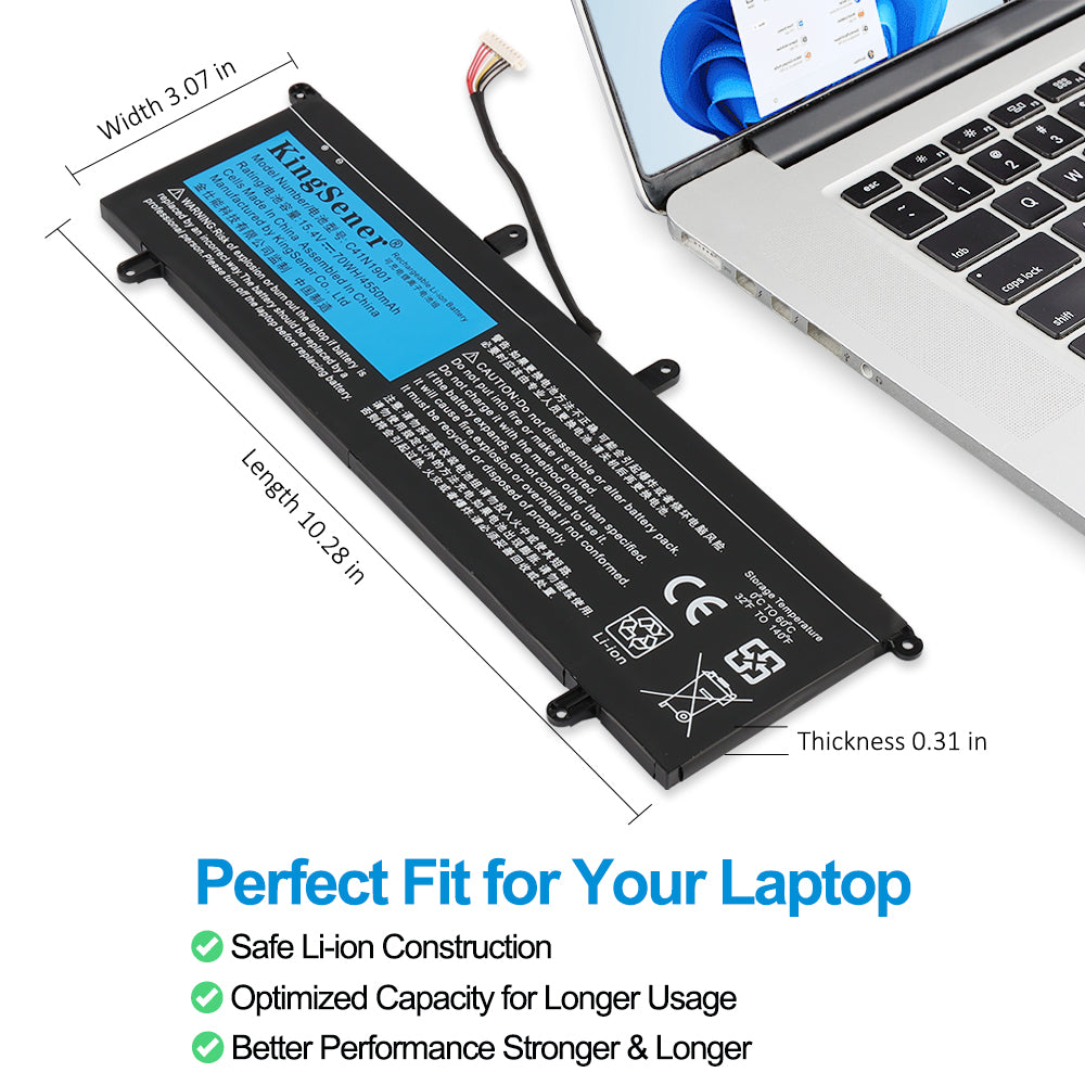 ASUS-C41N1901-15.4V-70Wh-Laptop-Battery