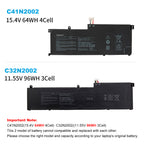 ASUS-C41N2002-64WH-Laptop-Battery