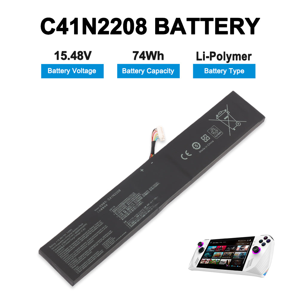 ASUS-C41N2208-15.48V-74WH-Battery