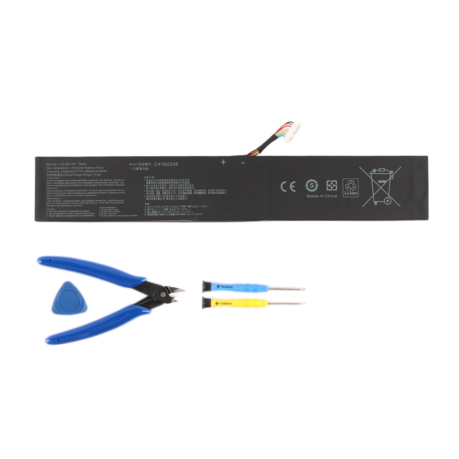 ASUS-C41N2208-15.48V-74WH-Battery