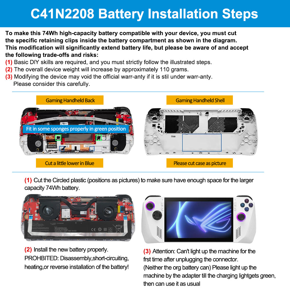 ASUS-C41N2208-15.48V-74WH-Battery