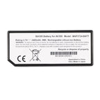 MAP3724-BATT BA300 battery showing 3.7V 2400mAh 9Wh specifications on white background