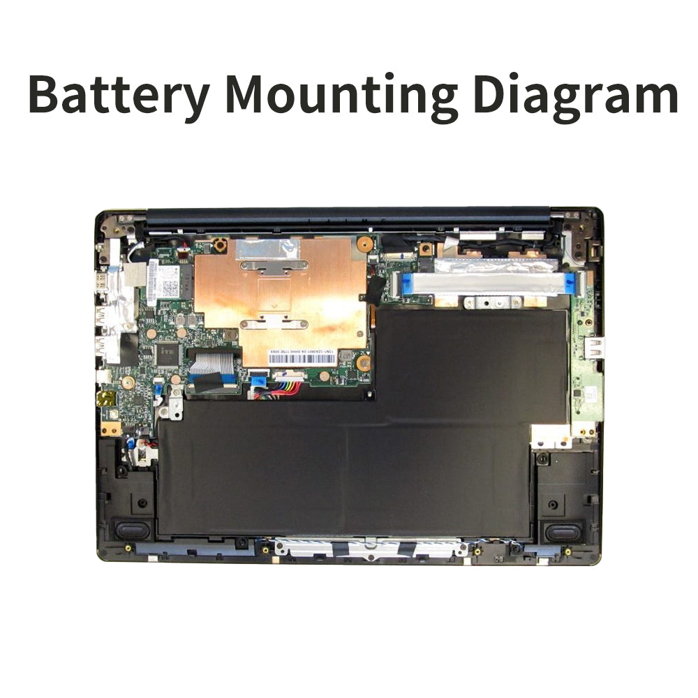 AP16A4K battery mounting position inside Acer Aspire One Cloudbook laptop, internal installation diagram