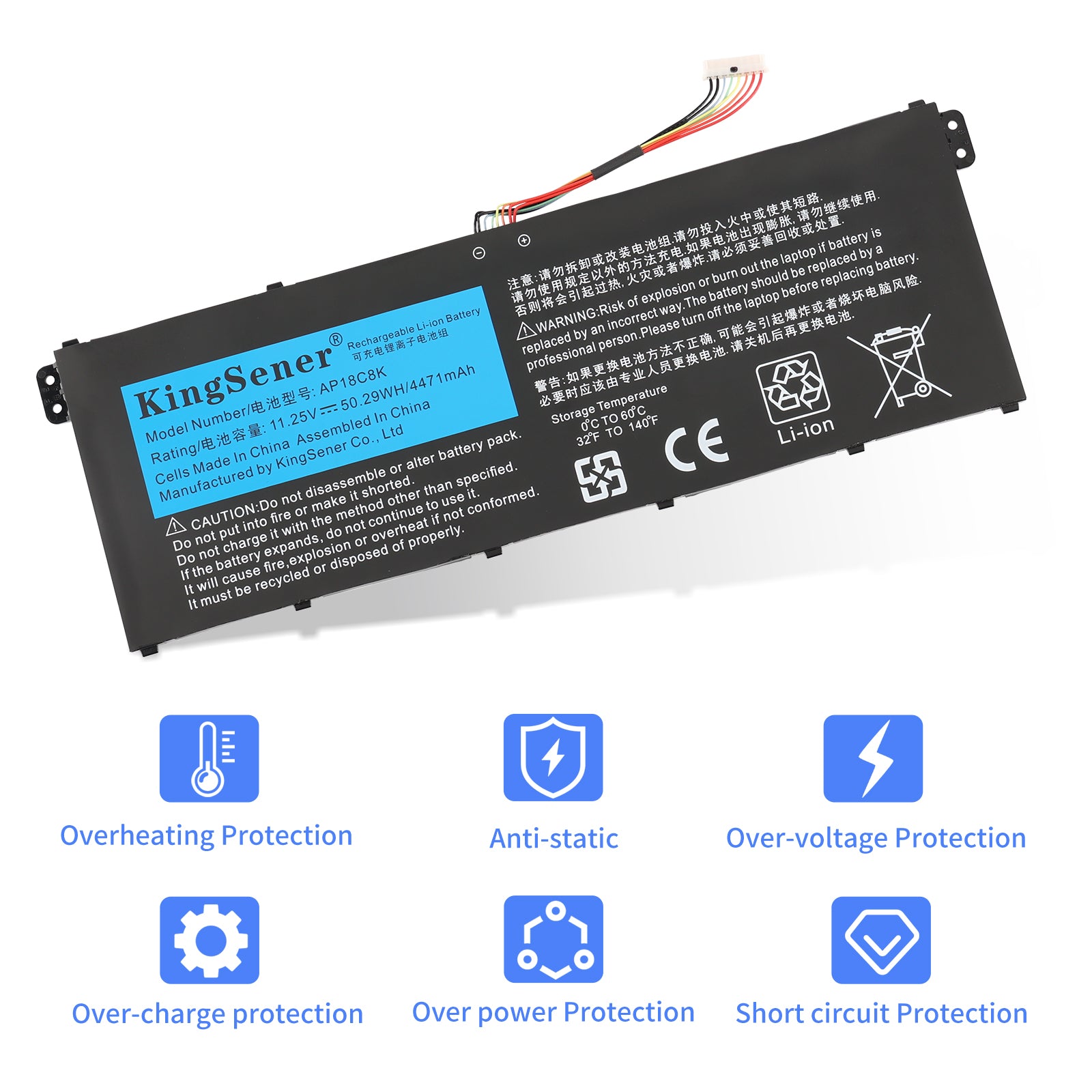 Acer-AP18C8K-11.25V-50.29Wh-Laptop-Battery