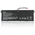 AP19B5L replacement battery for Acer Aspire 5 A515-43 and Swift 3 SF314-42, Li-ion 15.4V 3550mAh 54.6Wh, full view with connector